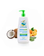 Mamaearth Deeply Nourishing Body Wash For Babies With Coconut Based Cleansers, 400ml Tear-Free (0-5 Years)